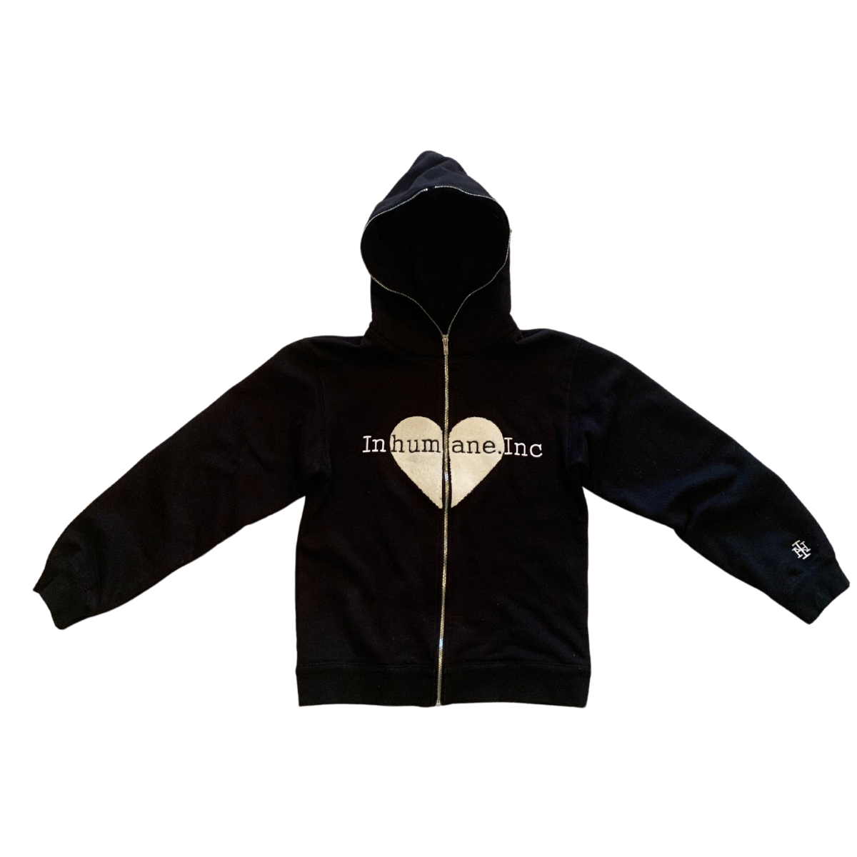 Inlove Heart Eye Full Zip (Black)