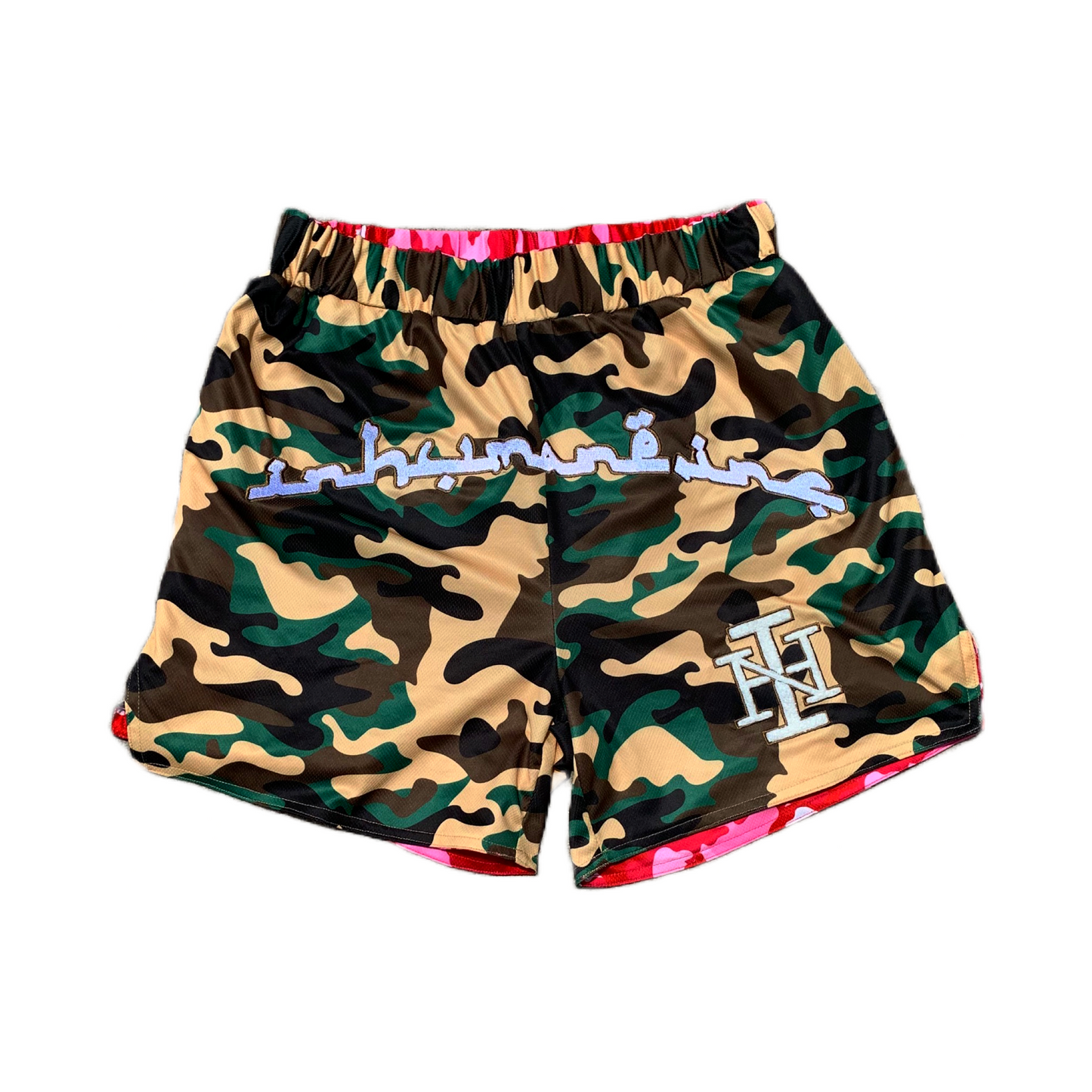 Reversable Camo Mesh Shorts